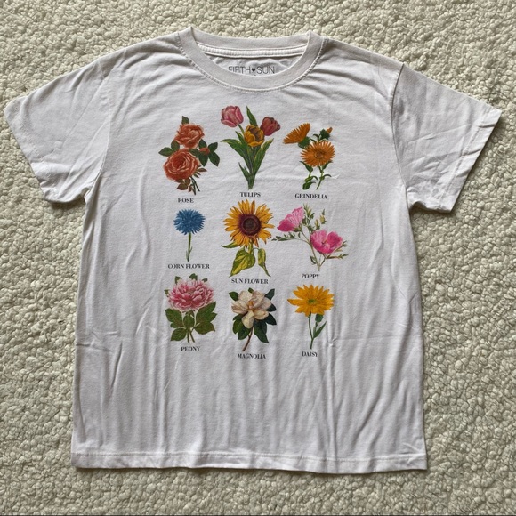 Fifth Sun Tops - Fifth Sun floral t-shirt from Target